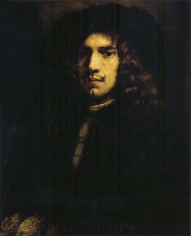 REMBRANDT Harmenszoon van Rijn Portrait of a Young Man Spain oil painting art